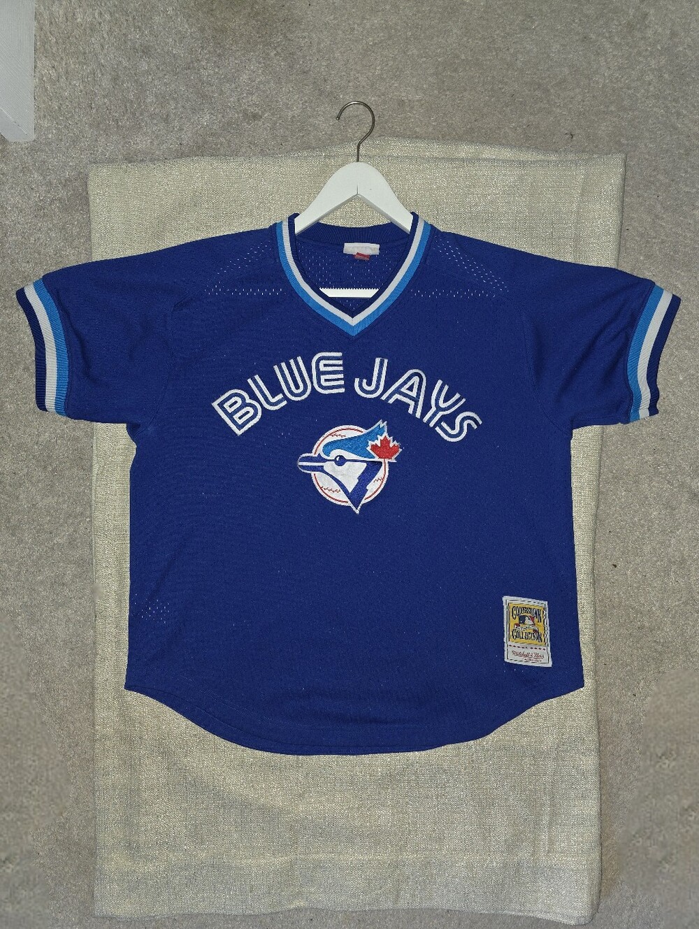 Majestic Joe Carter Batting Practice Jersey ♤ Size XL ♤ RARE